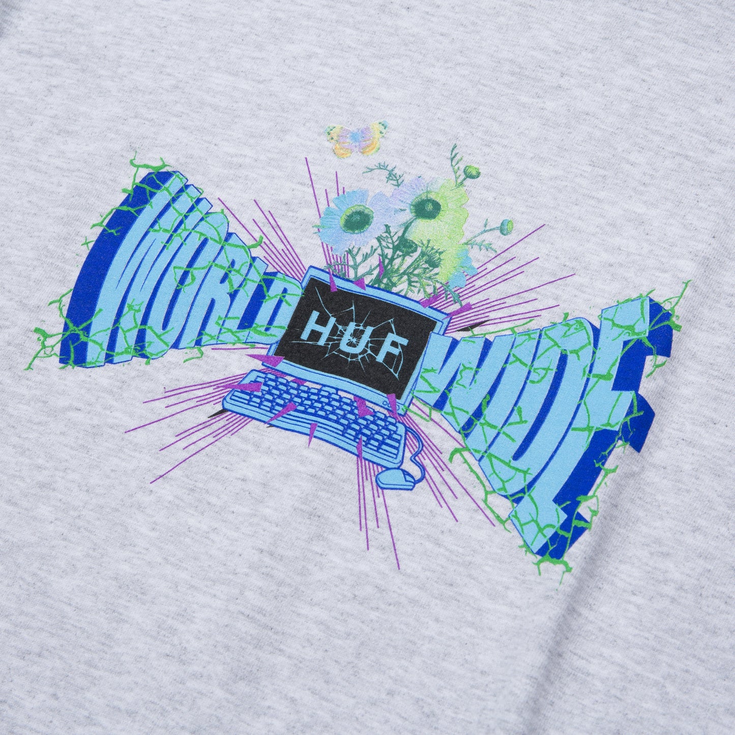 HUF Off-Line LS T-Shirt - Black