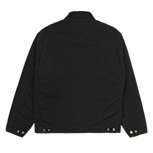 Carhartt WIP OG Detroit Jacket - Black Black Aged