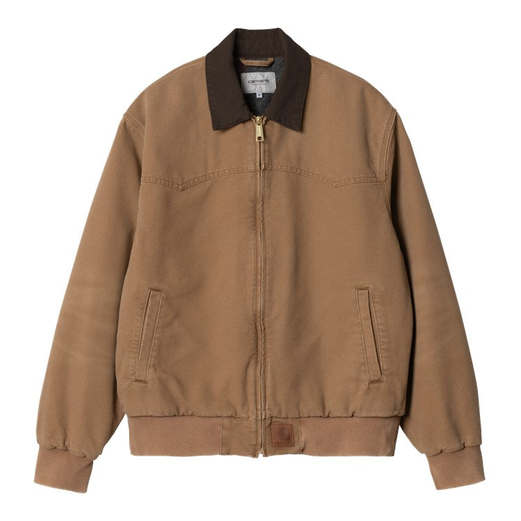 Carhartt WIP Og Santa Fe Jacket - Hamilton Brown Tobacco