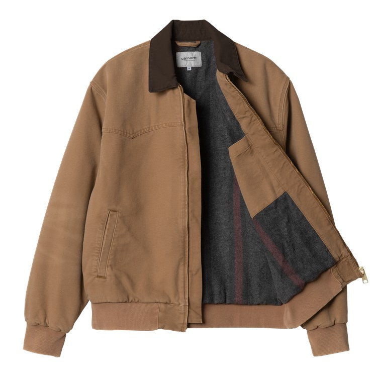 Carhartt WIP Og Santa Fe Jacket - Hamilton Brown Tobacco