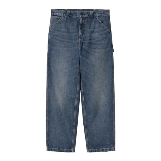 Carhartt WIP OG Single Knee Pant - Blue Dark Used Wash