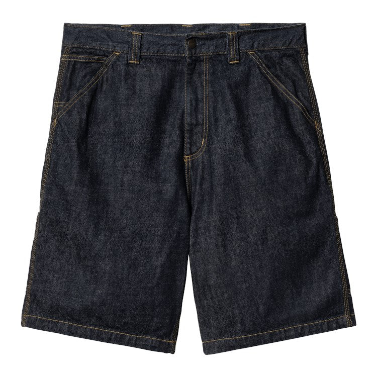 Carhartt WIP OG Single Knee Short - Blue Rinsed