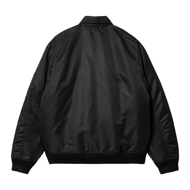 Carhartt WIP Olten Bomber - Black Tumeric