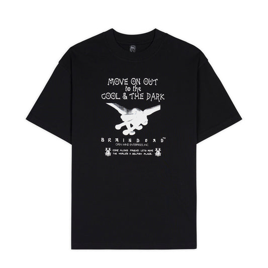 Brain Dead Open Mind Tee - Black