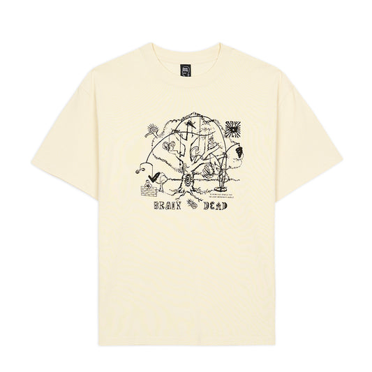 Brain Dead Oracle T-Shirt - Natural