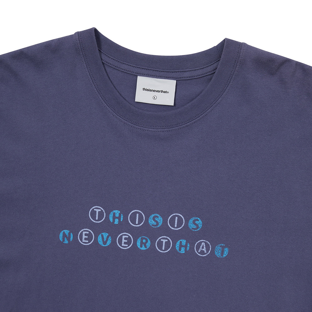 thisisneverthat Orb Type Tee - Violet Blue