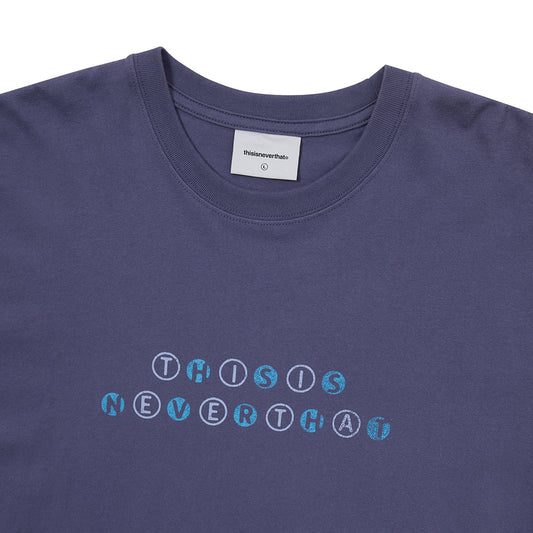 thisisneverthat Orb Type Tee - Violet Blue