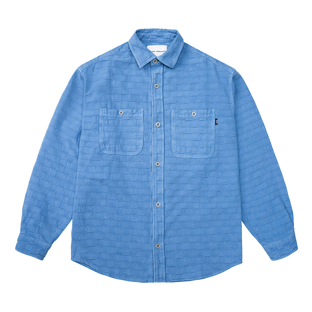 General Admission Checker Overshirt - Blue