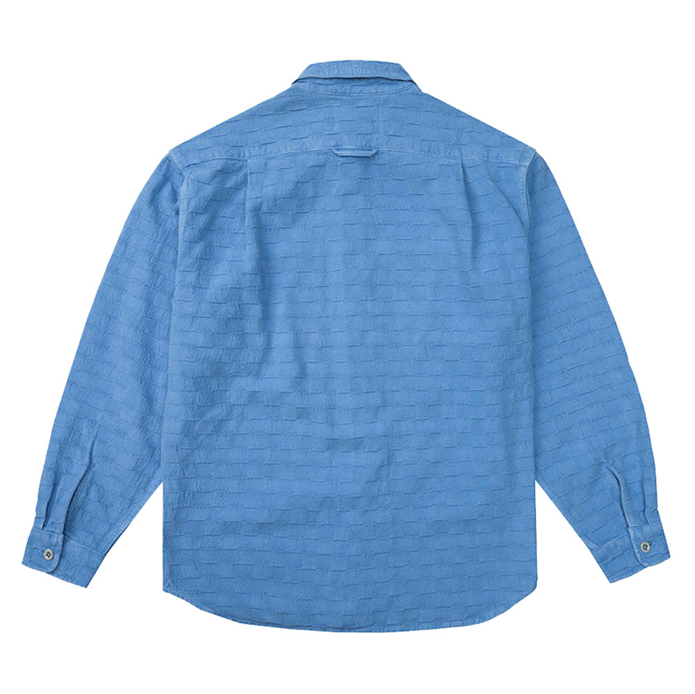General Admission Checker Overshirt - Blue