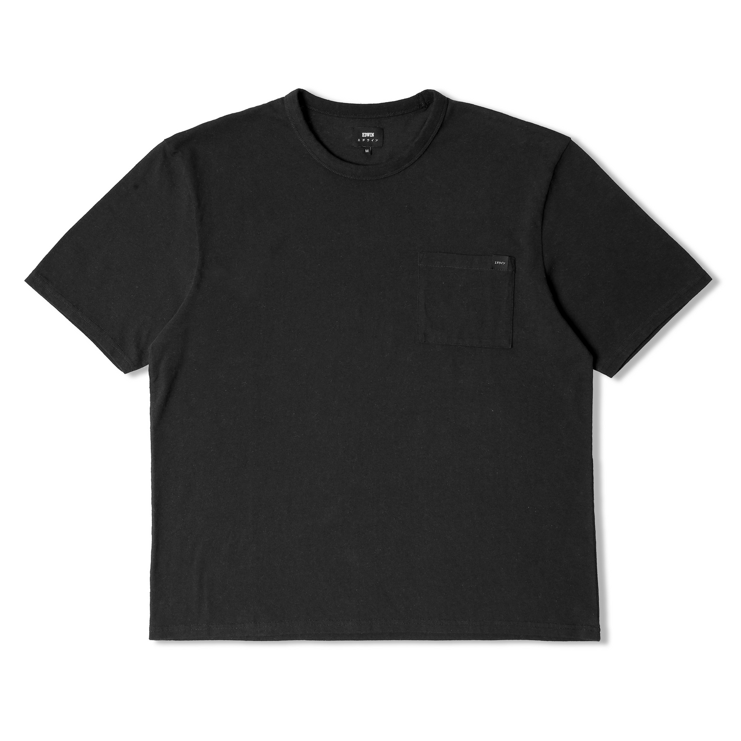 Edwin Oversized Pocket T-Shirt - Black