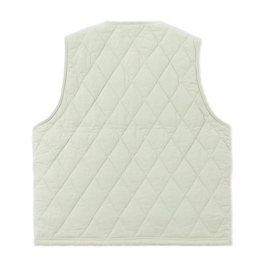 Stüssy Diamond Quilted Vest - Sage
