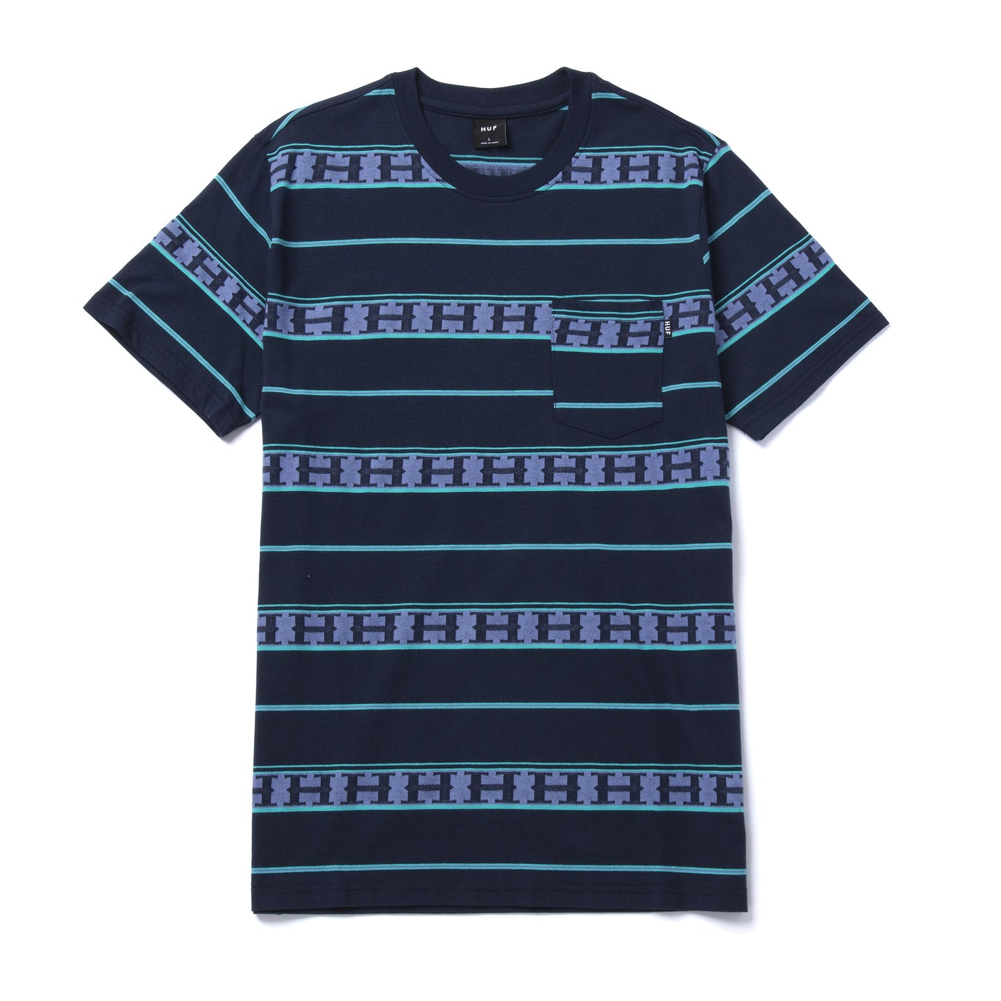 HUF Palisades Stripe Knit T-Shirt