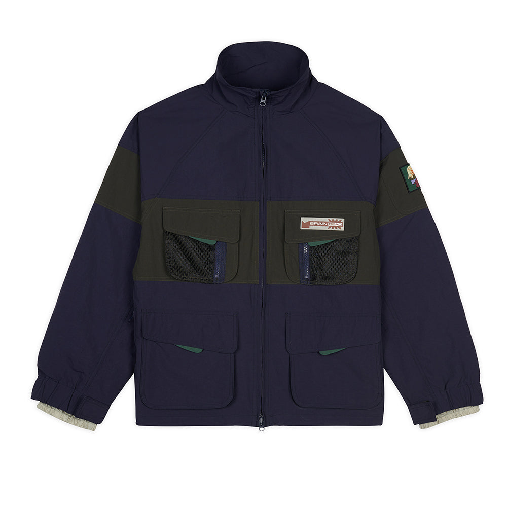 Brain Dead Paneled Snow Jacket - Navy