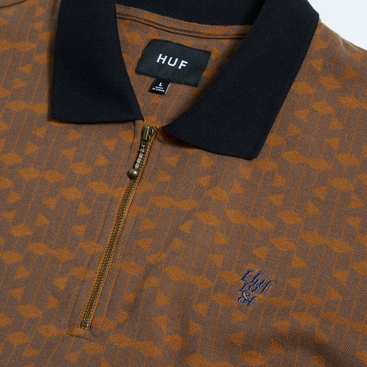 HUF Paradox Zip Polo