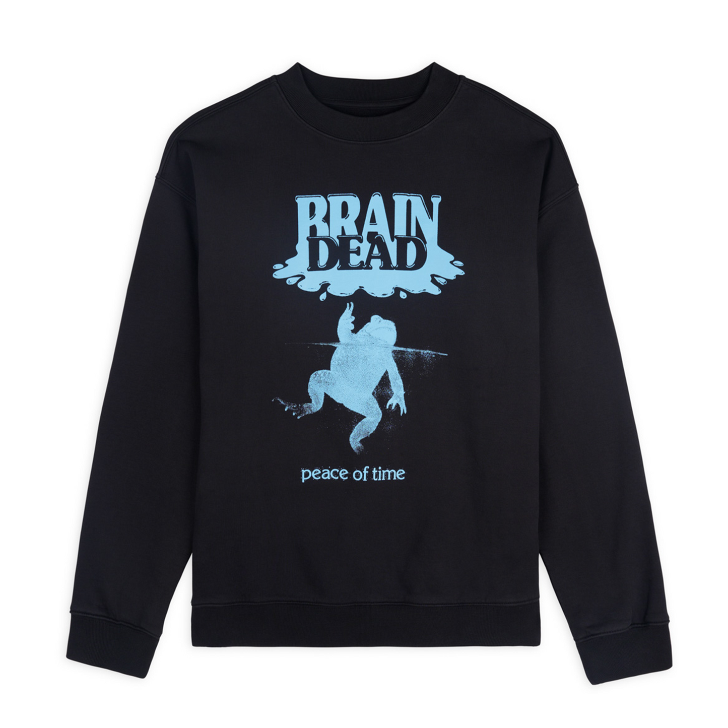 Brain Dead Peace Of Time Crew Sweat