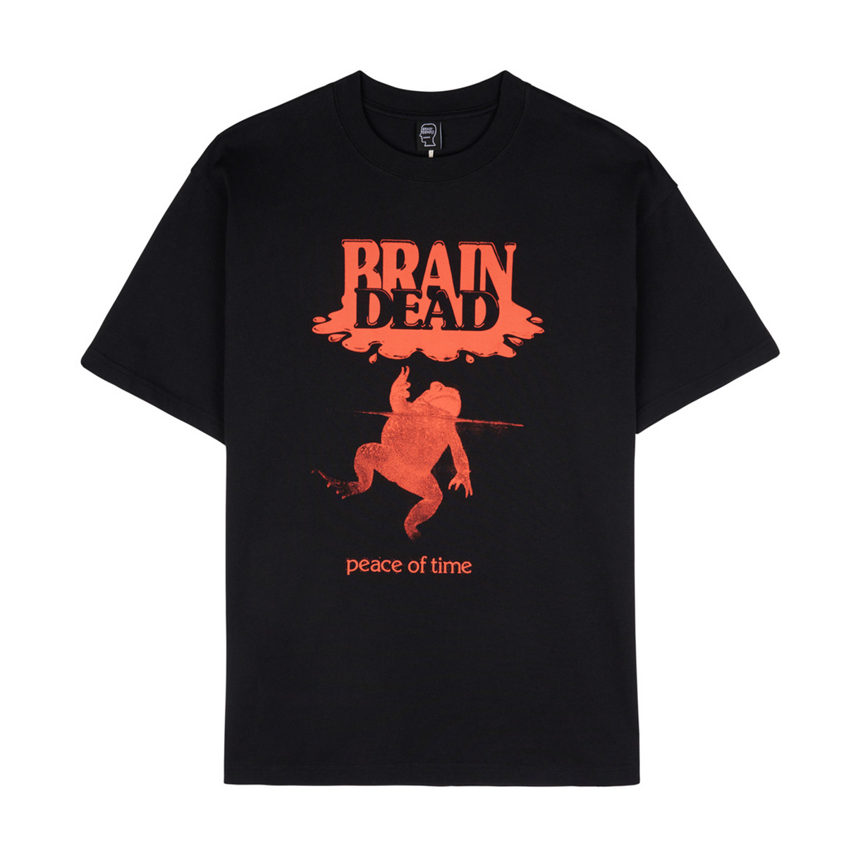 Brain Dead Peace Of Time T-Shirt - Black