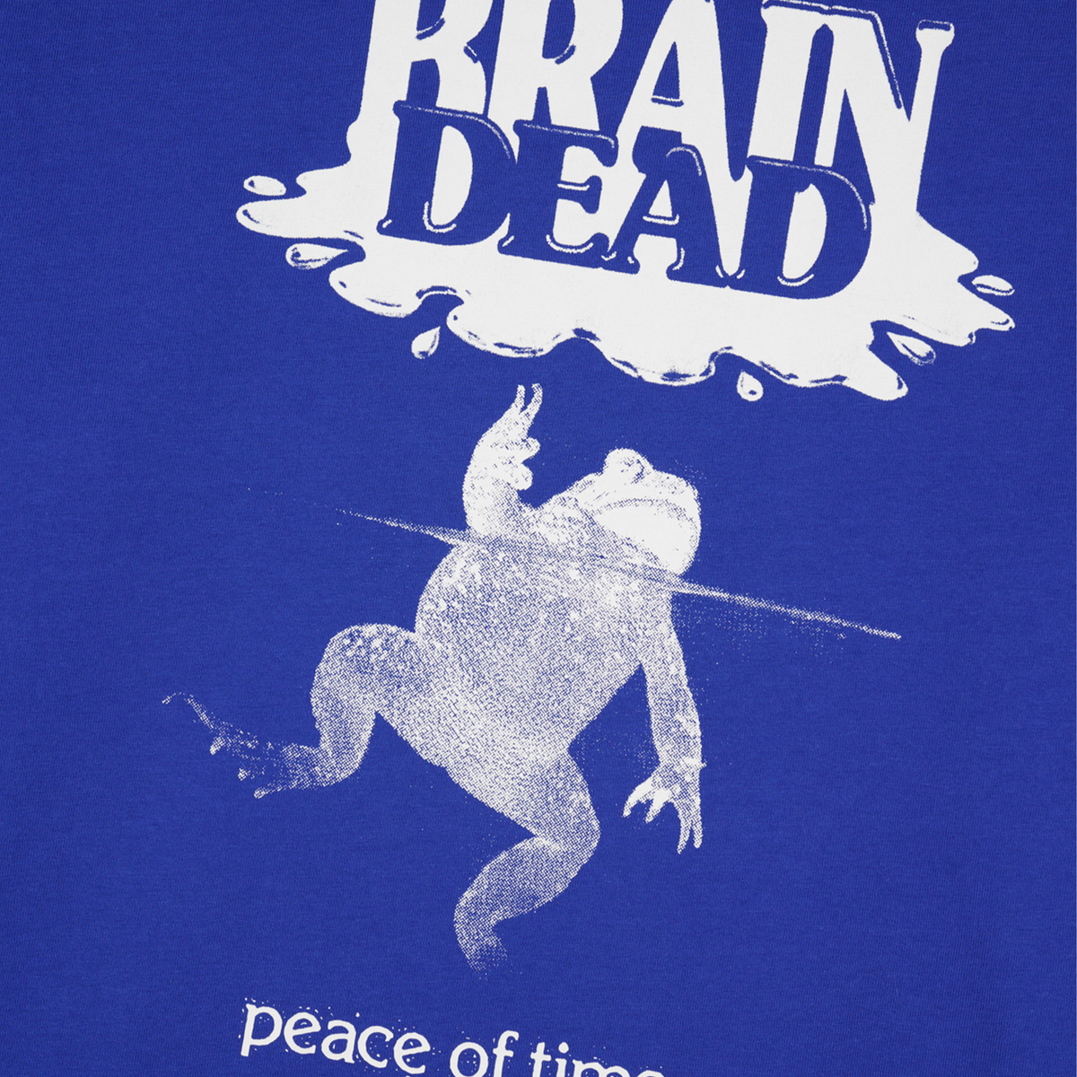 Brain Dead Peace Of Time T-Shirt - Blue