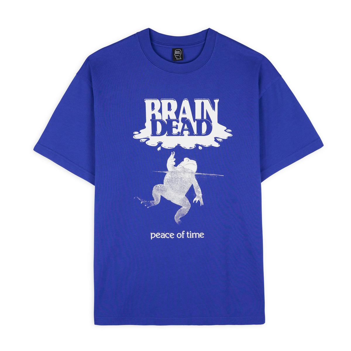 Brain Dead Peace Of Time T-Shirt - Blue