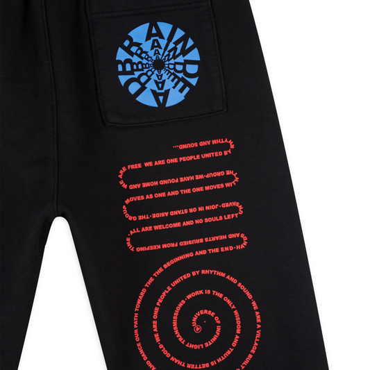 Brain Dead Perfect Visions Sweatpants - Black