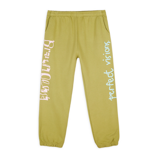 Brain Dead Perfect Visions Sweatpants - Moss