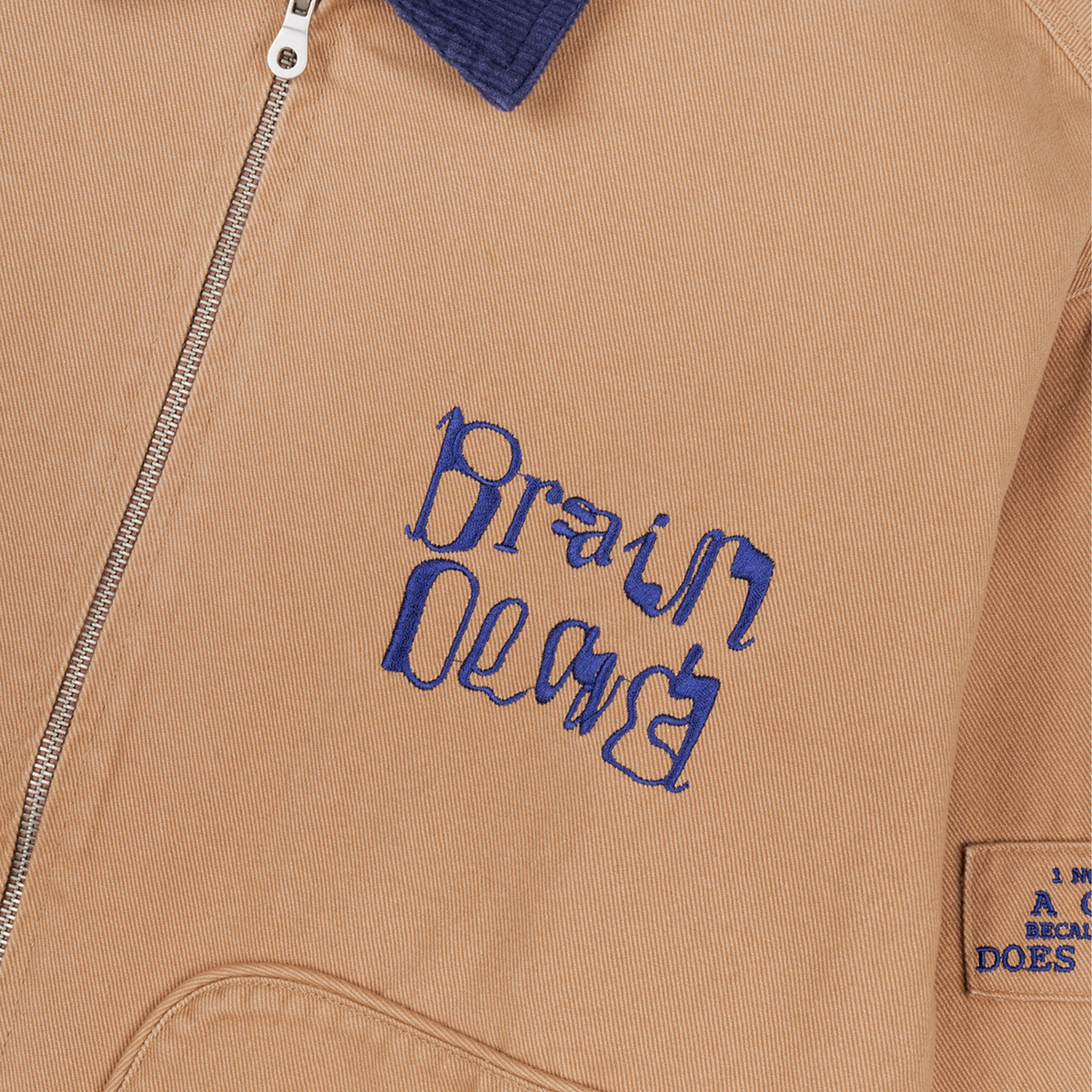 Brain Dead Perfect Visions Trucker Jacket - Nutmeg