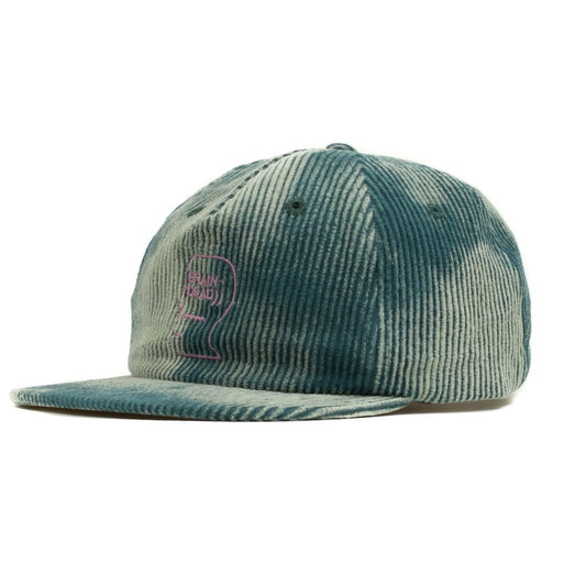 Brain Dead Bleach Cord Logo Head 5 Panel - Mallard Green