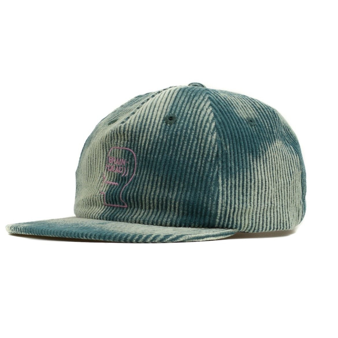 Brain Dead Bleach Cord Logo Head 5 Panel - Mallard Green