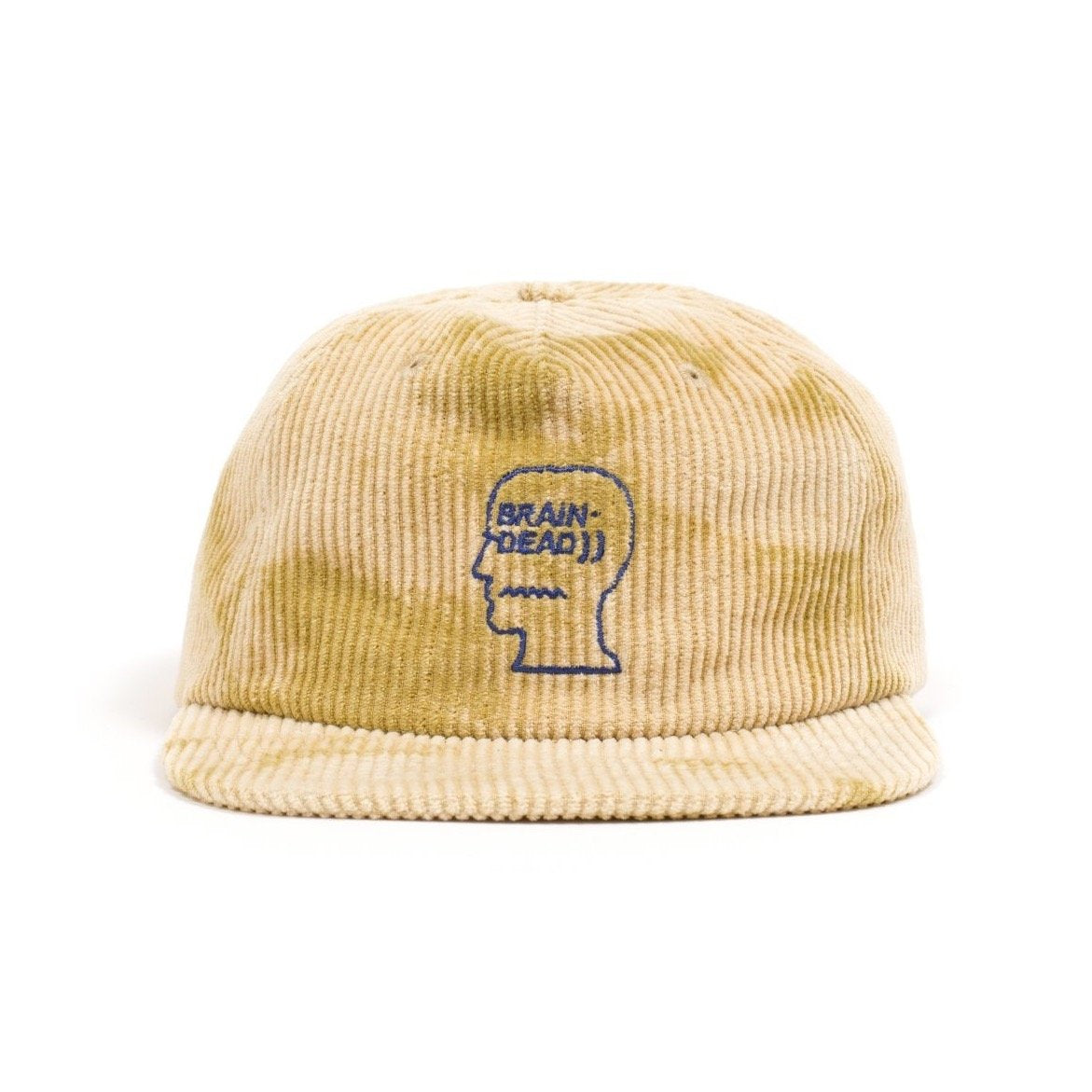 Brain Dead Bleach Cord Logo Head 5 Panel - Mallard Green