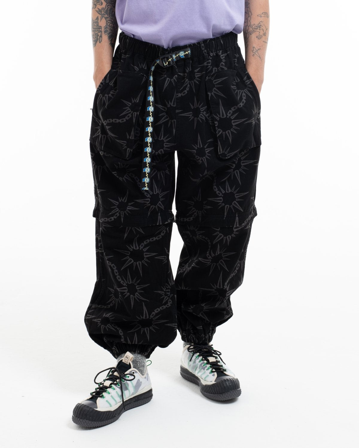 Brain Dead Convertible Razor Climber Pant - Black