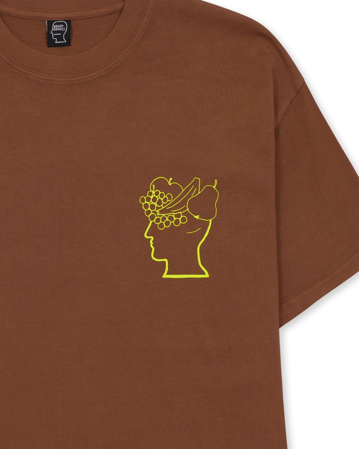 Brain Dead Fruitful Companion T-Shirt - Light Brown