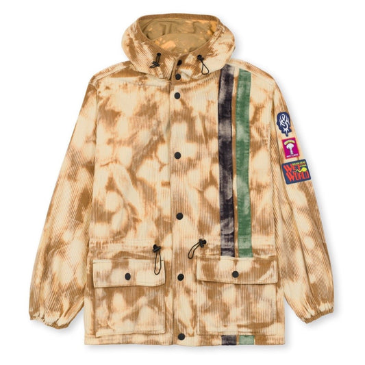 Brain Dead Corduroy Racing Jacket - Cream