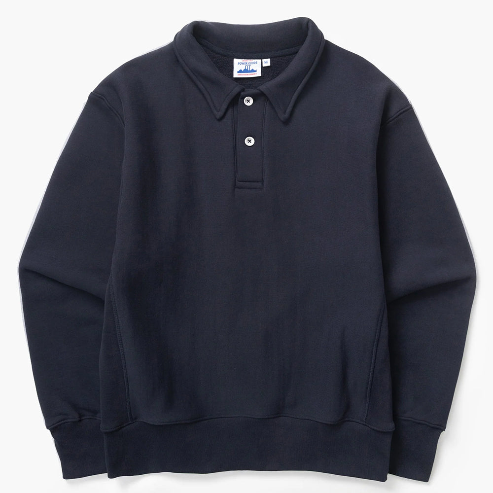 Power Goods Super Weight Rugby Shirt - Navy
