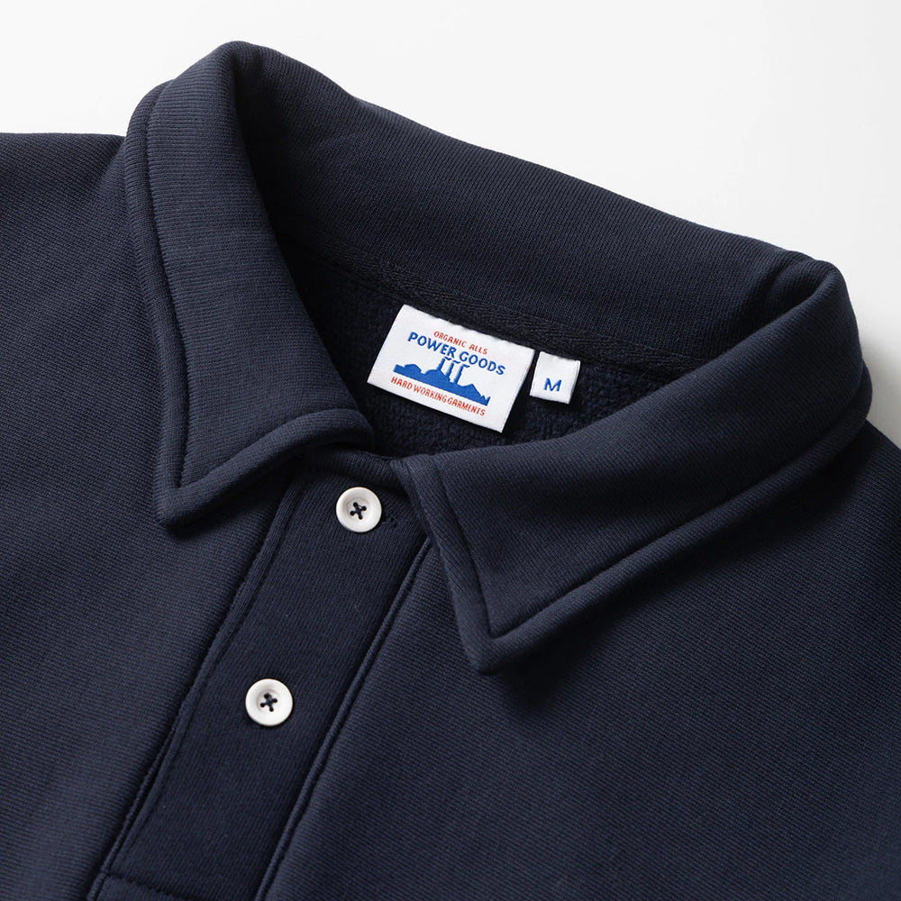 Power Goods Super Weight Rugby Shirt - Navy