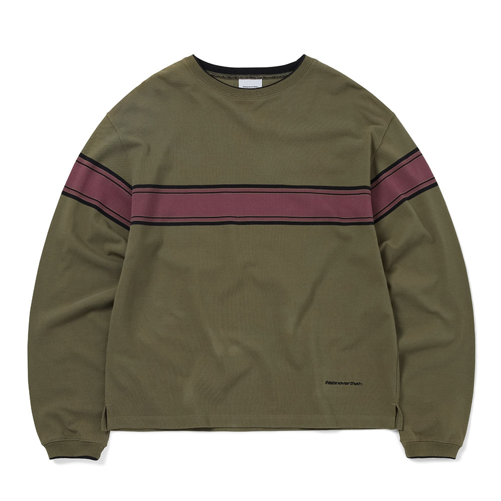This Is Never That PK Line LS Tee - Olive