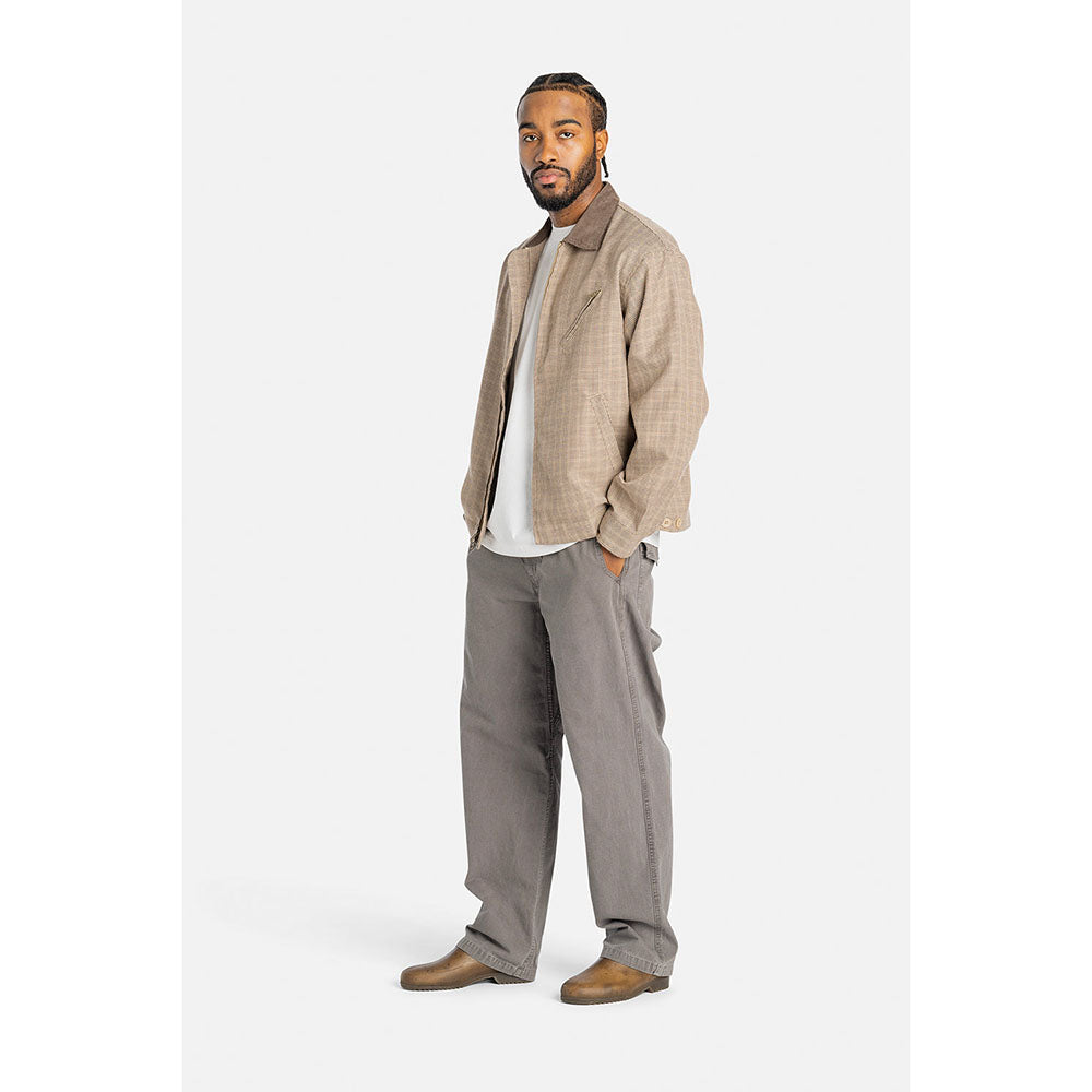 General Admission Plaid Jacket - Beige