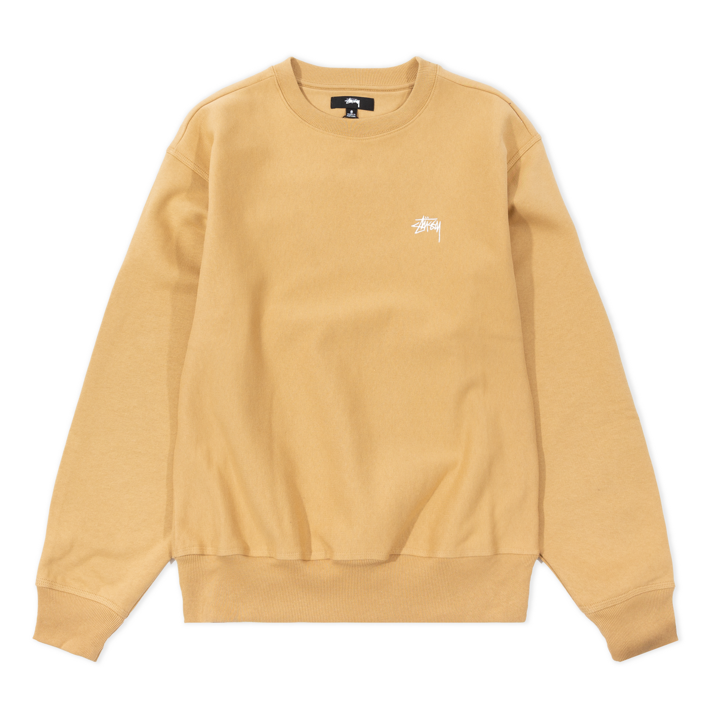 Stüssy Stock Logo Crew - Tan