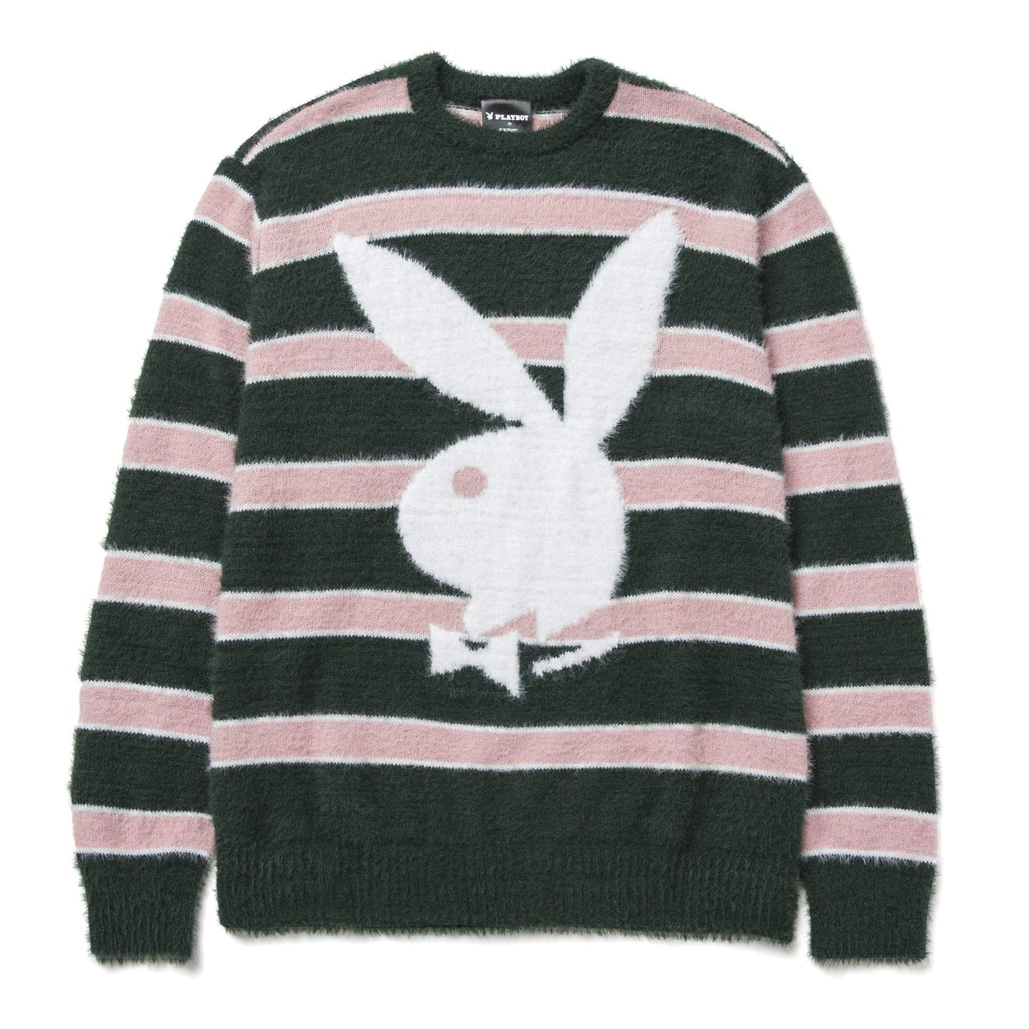 HUF x Playboy Faux Mohair Sweater - Green