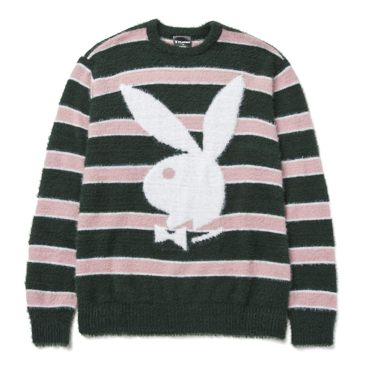 HUF x Playboy Faux Mohair Sweater - Green