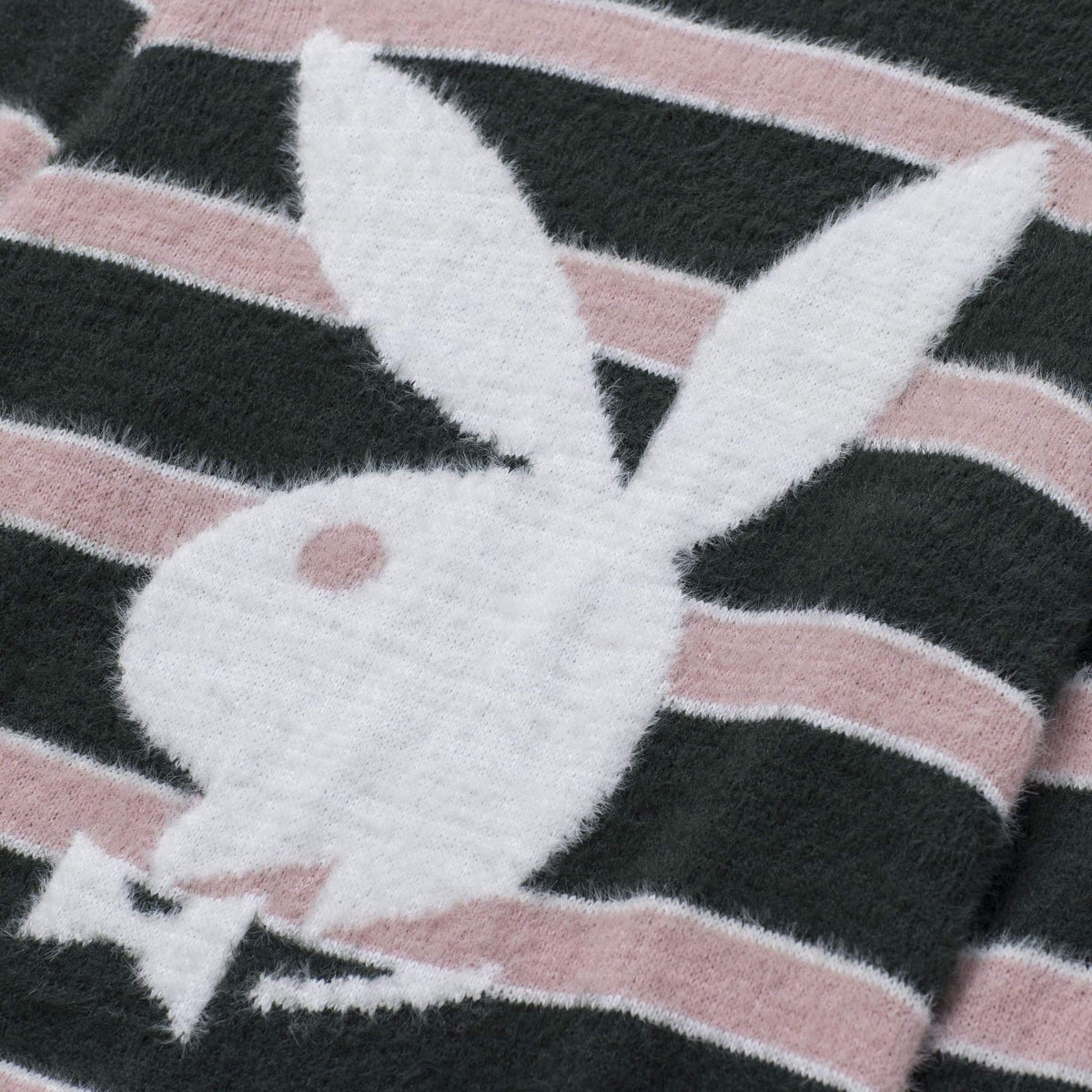 HUF x Playboy Faux Mohair Sweater - Green