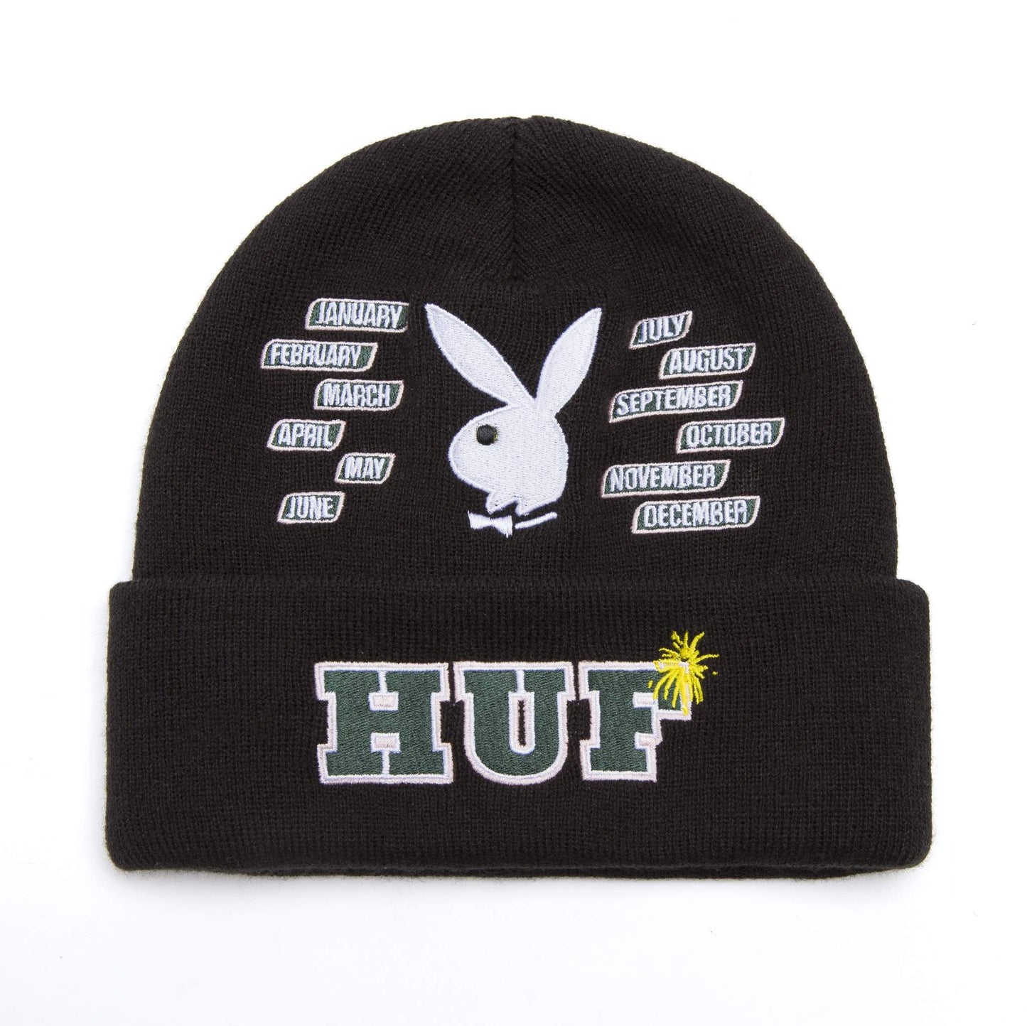 HUF x Playboy Months Beanie - Black
