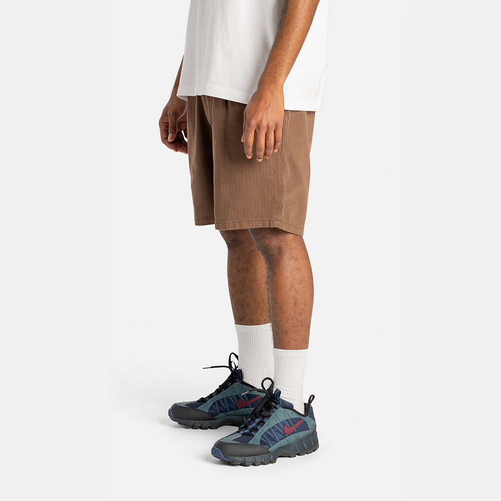 General Admission Pleated Shorts - Brown