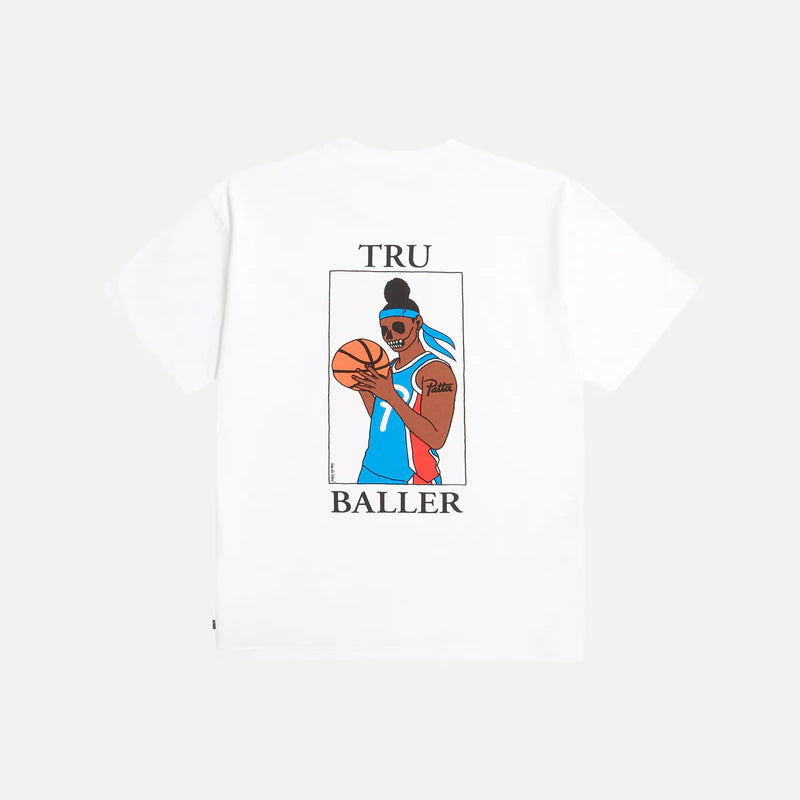 Patta Tru Baller T-Shirt - White