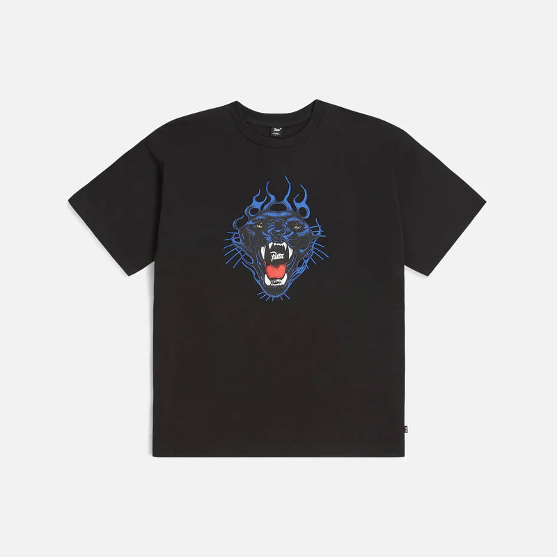 Patta Fire Panther T-Shirt - Black