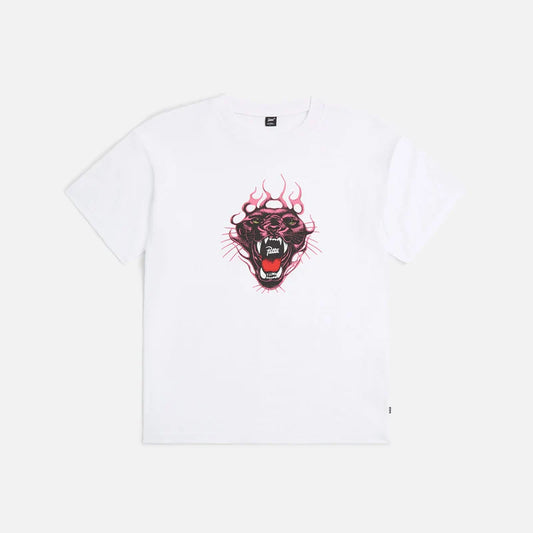 Patta Fire Panther T-Shirt - White