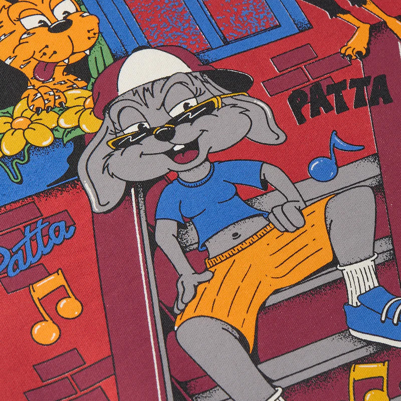 Patta Block Party Crewneck - White
