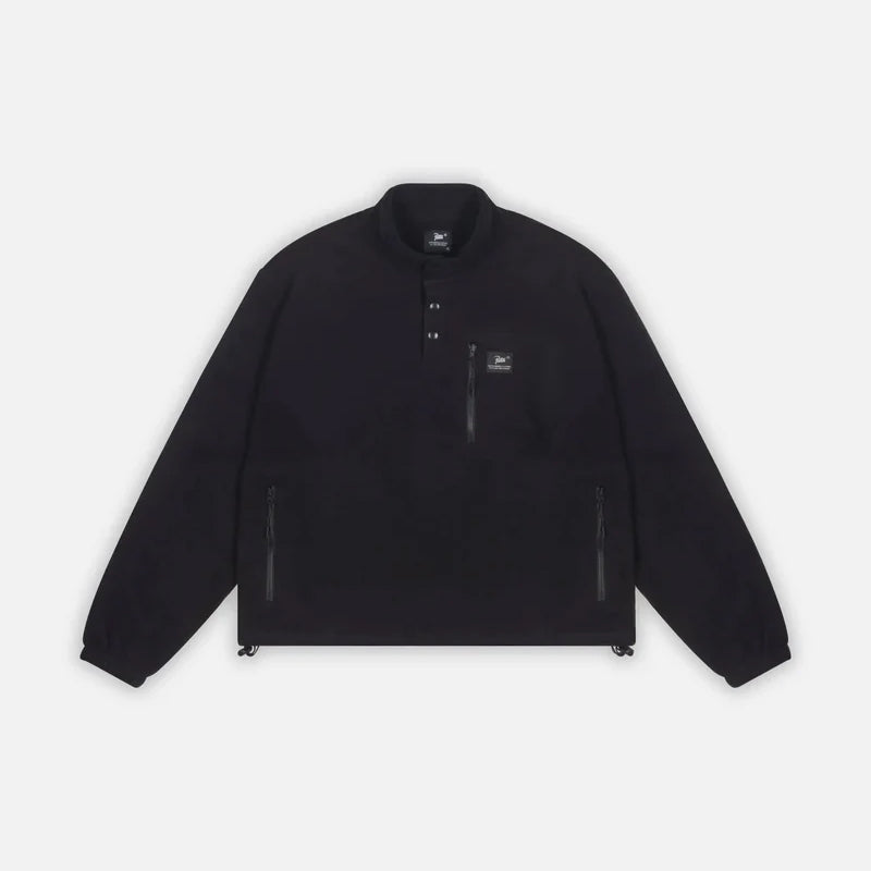Patta Sherpa Fleece Overhead - Black