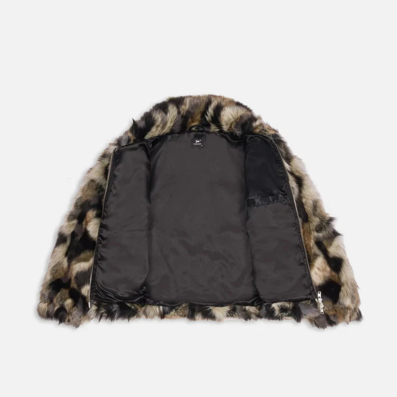 Patta Faux Fur Patchwork Jacket - Multi