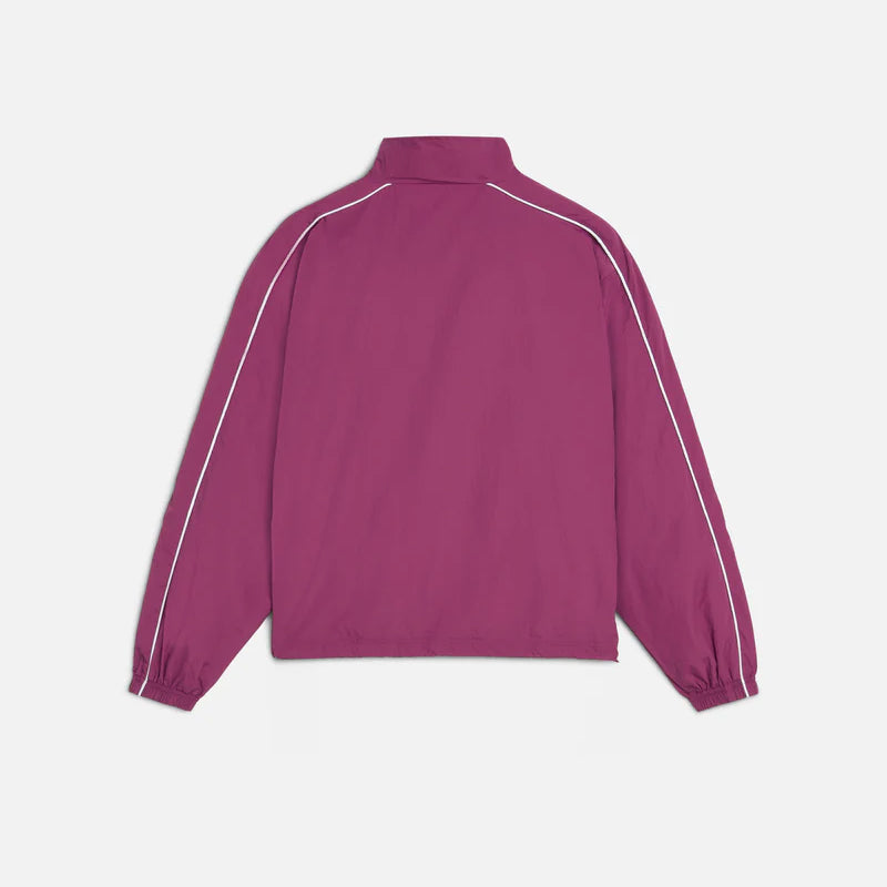Patta Athletic Nylon Track Jacket - Boysenberry
