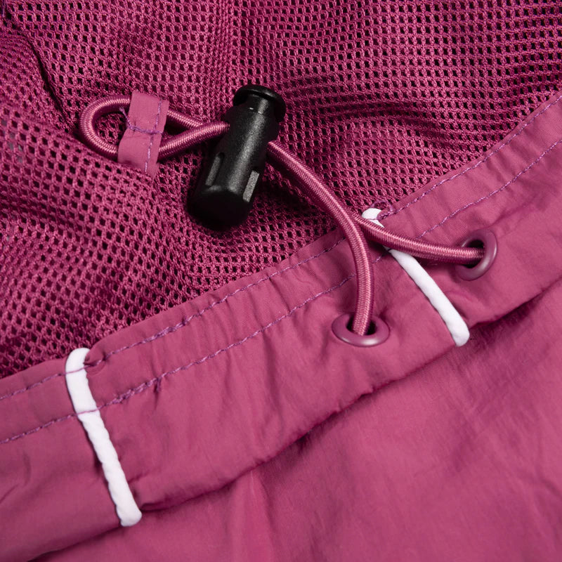 Patta Athletic Nylon Track Jacket - Boysenberry