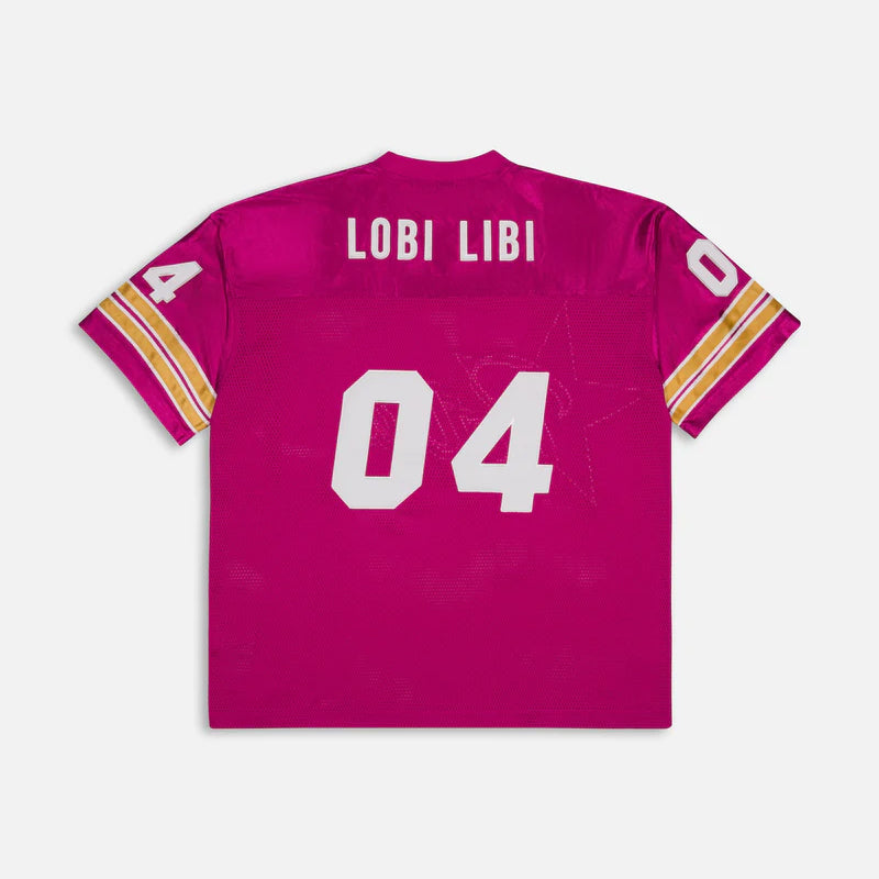 Patta All Star Football Jersey - Fuchia Red